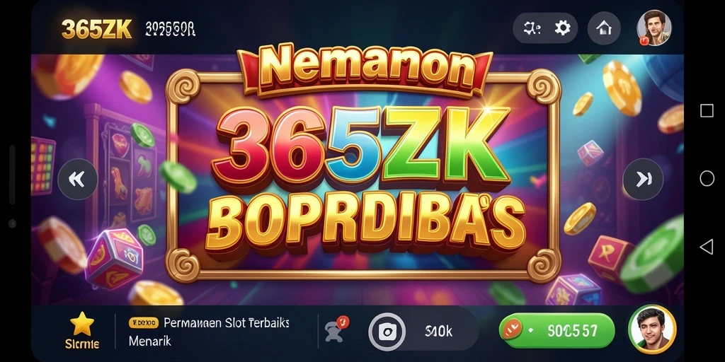 Tampilan gameplay Slot yang seru dan penuh warna di 365ZK.
