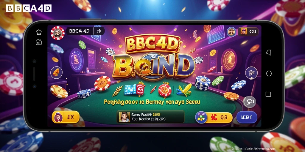 Tampilan gameplay BBCA4D dengan fitur Kasino yang menarik.