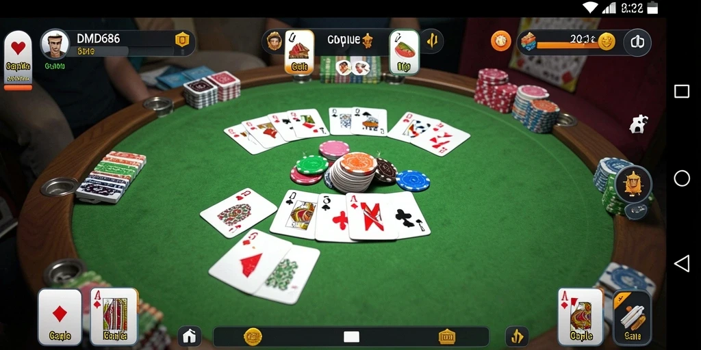 Tampilan gameplay DMD686 yang menarik dan interaktif.