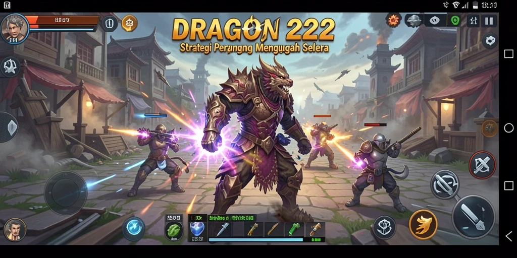 Tangkapan layar gameplay dari DRAGON222 yang menunjukkan aksi strategi yang mendebarkan.