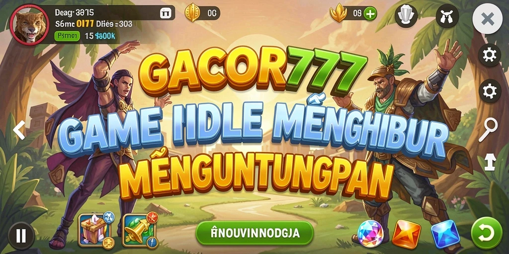 Screenshot gameplay GACOR777 menampilkan mekanisme Idle yang intuitif.