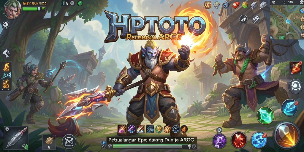 Gameplay seru dalam HPTOTO dengan aksi pertarungan yang mendebarkan.