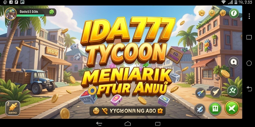 Tampilan gameplay <strong>IDA777</strong> menunjukkan pengelolaan bisnis yang dinamis dan menarik.