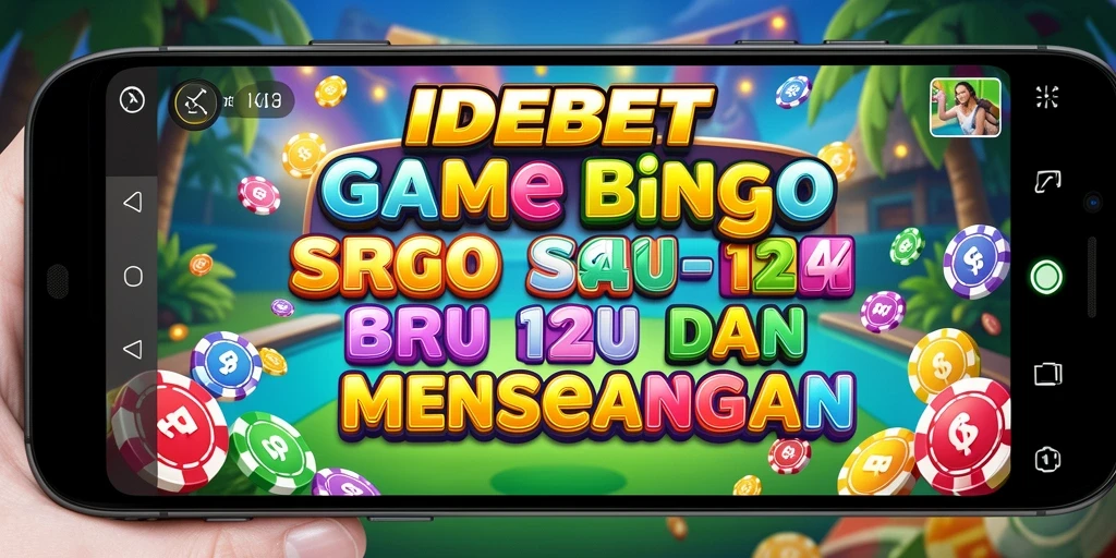 Tampilan menarik gameplay Bingo di IDEBET.