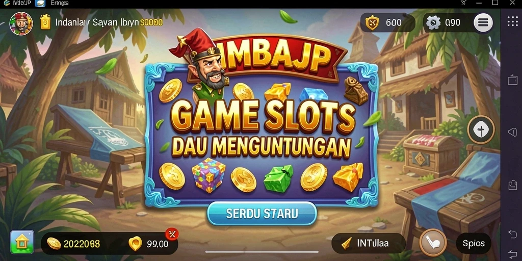 Tangkapan layar utama IMBAJP menunjukkan keseruan gameplay Slot yang mengasyikkan.