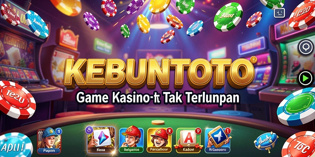 Menggambarkan gameplay menegangkan KEBUNTOTO dengan grafik tinggi dan fitur menarik.