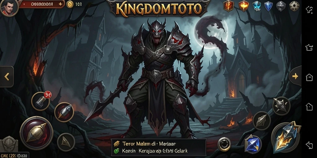 Tampilan gameplay KINGDOMTOTO yang mencekam dan penuh ketegangan.