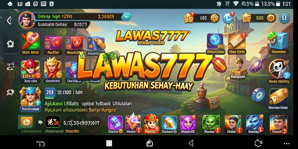 Tampilan antarmuka LAWAS777 yang ramah pengguna dan fungsional.
