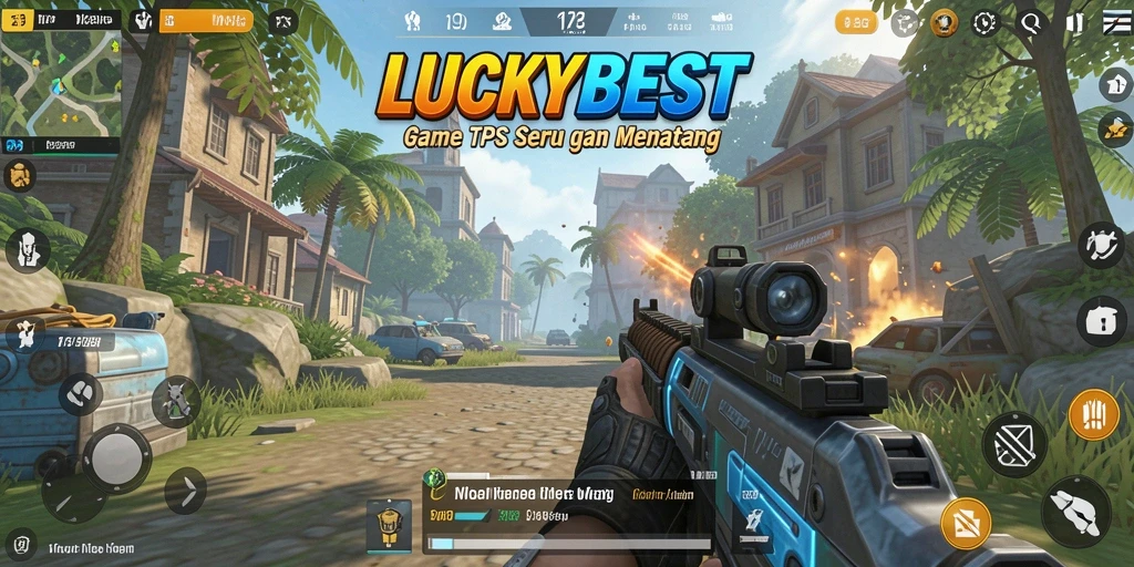 Gameplay TPS seru dan penuh aksi di LUCKYBEST.