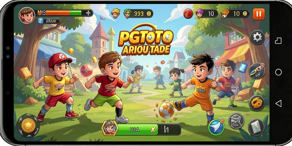 Tampilan menarik dari gameplay seru PGTOTO dalam genre Arcade.