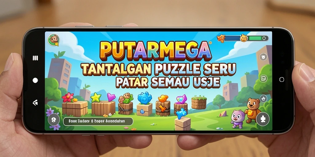 Tampilan gameplay seru dari PUTARMEGA yang menggugah semangat bermain.