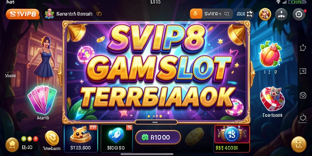 Gameplay SVIP8 menampilkan serunya permainan Slot dengan grafik yang memukau.