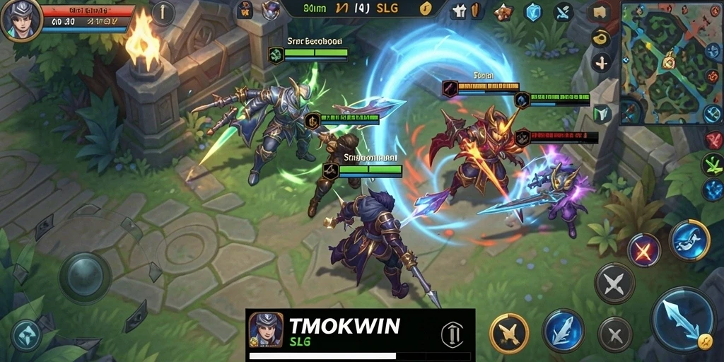 Tampilan gameplay TMOKWIN yang menarik dan penuh strategi.