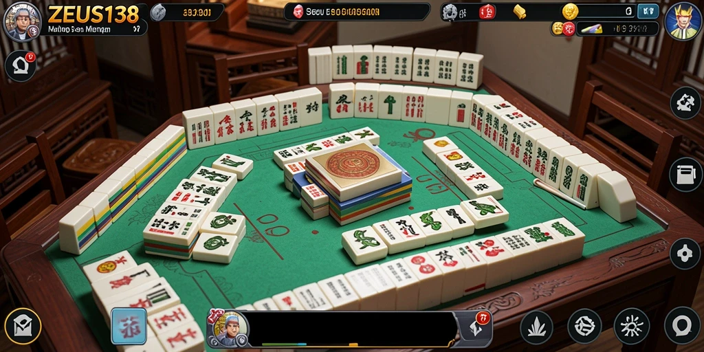 Gameplay seru Mahjong di <strong>ZEUS138</strong> dengan desain yang menarik.